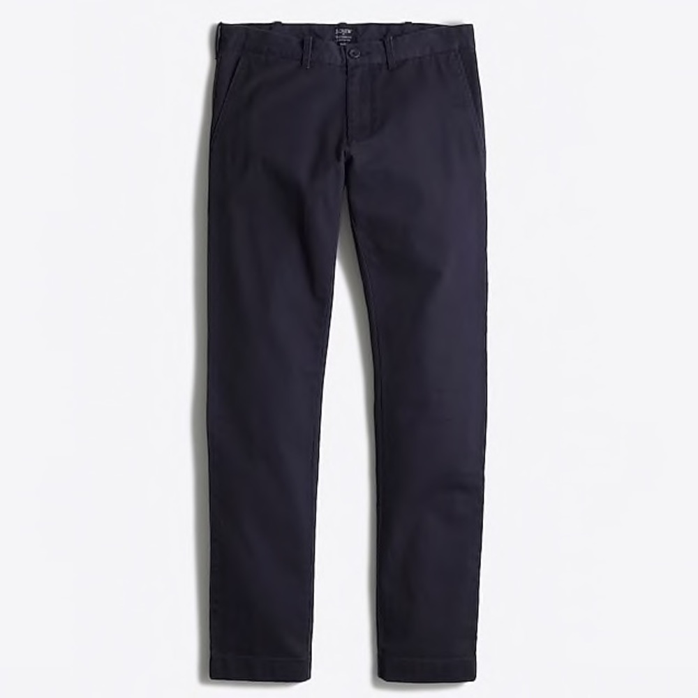 J. Crew Men’s Driggs Pants in Navy - Picture 2 of 3